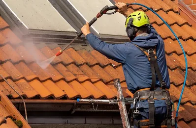 Démoussage et hydrofuge de toiture à Ayron
